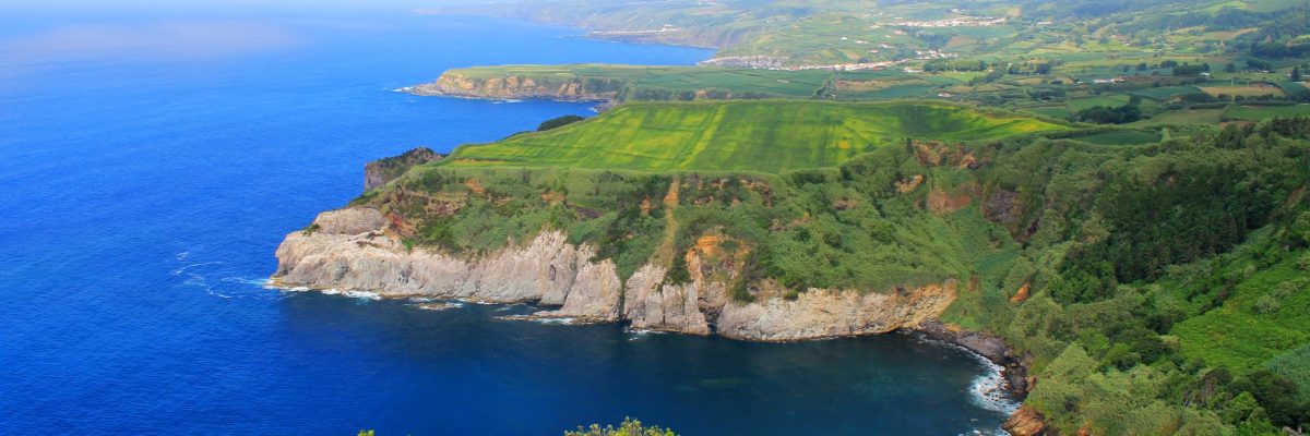 Coastal view in Azores, Portugal